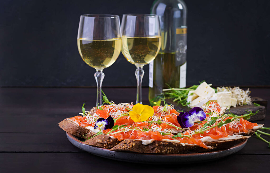 Wine Pairing with Salmon