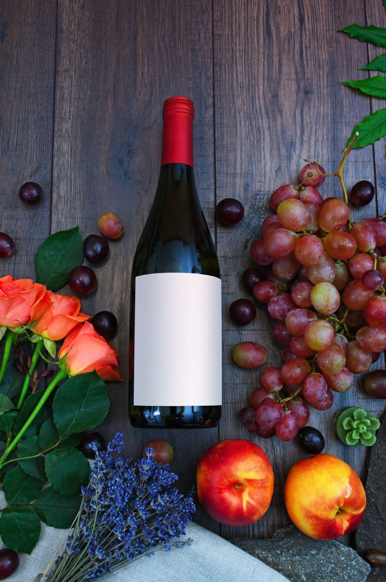 A glass of deep ruby-red Merlot wine — Merlot's characteristic colour ranges from bright ruby when young to deeper garnet with age